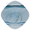 SWAROVSKI 5180 Double Hole Square Bead 14mm Aquamarine